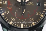 IWC Pilot Chronograph ZF 1:1 Best Edition Ceramic 44.5mm Nylon Strap A7750