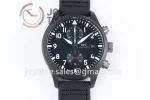 IWC Pilot Chronograph ZF 1:1 Best Edition Ceramic 44.5mm Nylon Strap A7750