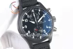 IWC Pilot Chronograph ZF 1:1 Best Edition Ceramic 44.5mm Nylon Strap A7750