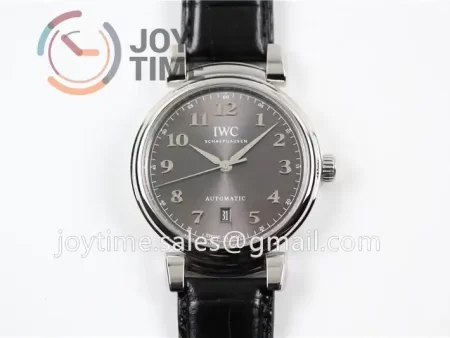 IWC Da Vinci Family MK 1:1 Best Edition SS 40mm Leather Strap A2892