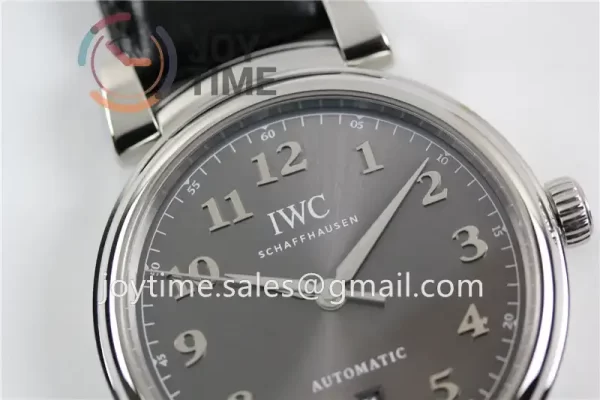 IWC Da Vinci Family MK 1:1 Best Edition SS 40mm Leather Strap A2892