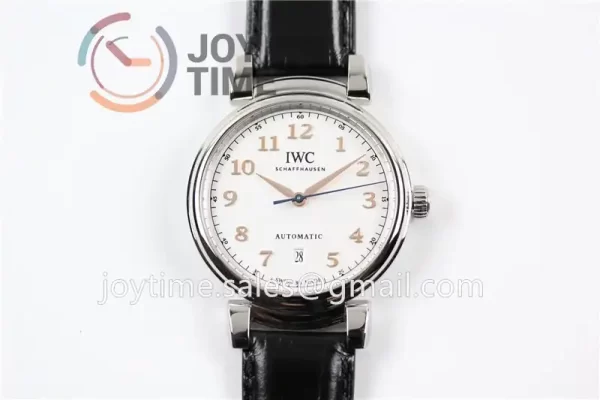 IWC Da Vinci Family MK 1:1 Best Edition SS 40mm Leather Strap A2892