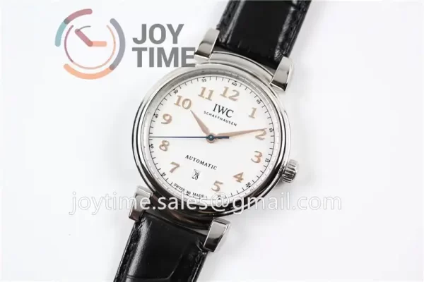 IWC Da Vinci Family MK 1:1 Best Edition SS 40mm Leather Strap A2892