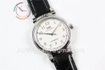 IWC Da Vinci Family MK 1:1 Best Edition SS 40mm Leather Strap A2892