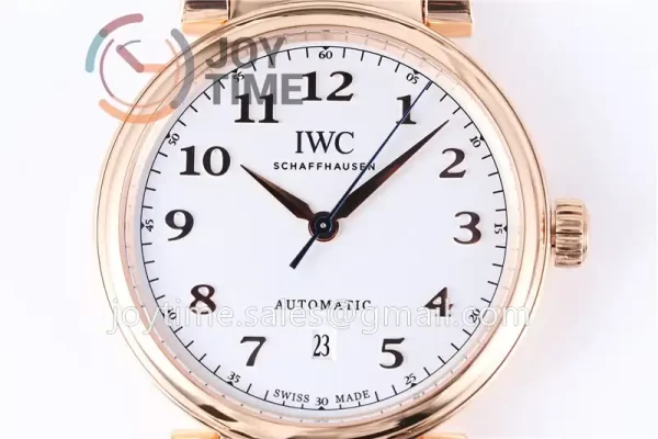 IWC Da Vinci Family MK 1:1 Best Edition RG 40mm Leather Strap A2892