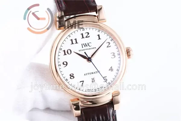 IWC Da Vinci Family MK 1:1 Best Edition RG 40mm Leather Strap A2892