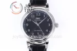 IWC Da Vinci Family MK 1:1 Best Edition SS 40mm Leather Strap A2892