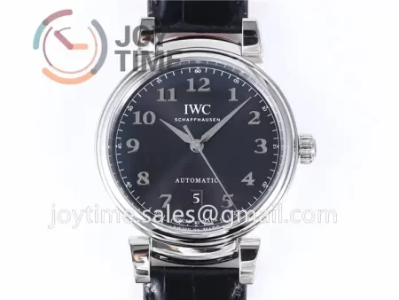 IWC Da Vinci Family MK 1:1 Best Edition SS 40mm Leather Strap A2892