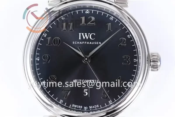 IWC Da Vinci Family MK 1:1 Best Edition SS 40mm Leather Strap A2892