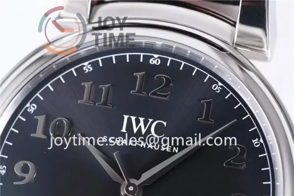 IWC Da Vinci Family MK 1:1 Best Edition SS 40mm Leather Strap A2892