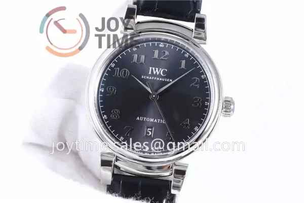 IWC Da Vinci Family MK 1:1 Best Edition SS 40mm Leather Strap A2892