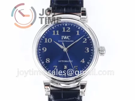 IWC Da Vinci Family MK 1:1 Best Edition SS 40mm Leather Strap A2892