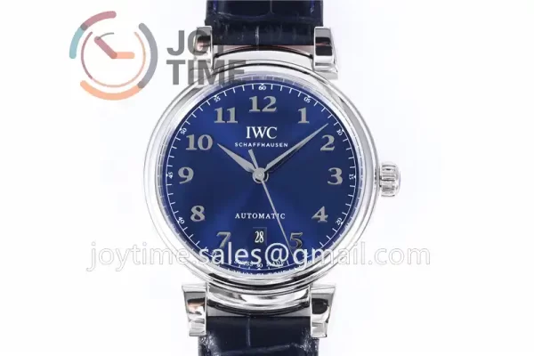 IWC Da Vinci Family MK 1:1 Best Edition SS 40mm Leather Strap A2892