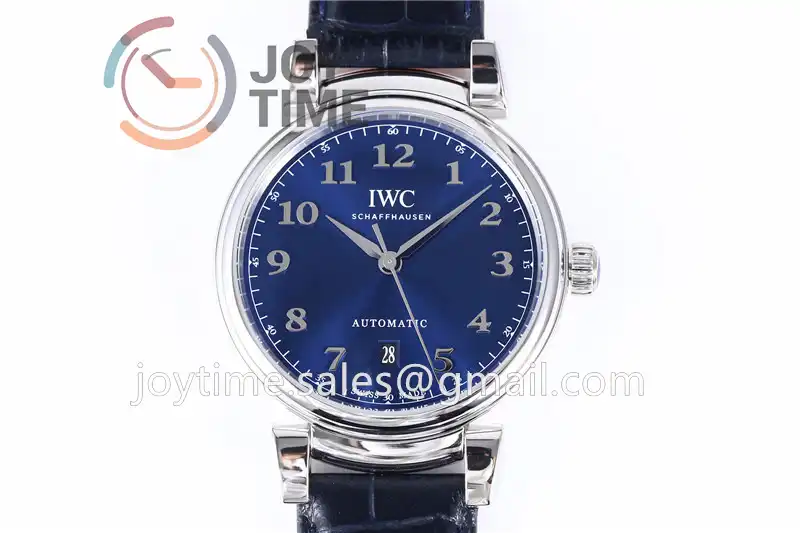 IWC Da Vinci Family MK 1:1 Best Edition SS 40mm Leather Strap A2892
