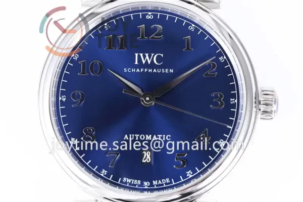 IWC Da Vinci Family MK 1:1 Best Edition SS 40mm Leather Strap A2892