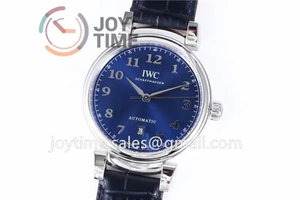 IWC Da Vinci Family MK 1:1 Best Edition SS 40mm Leather Strap A2892