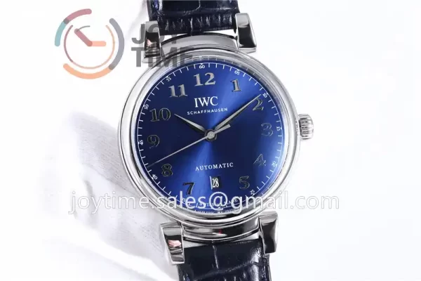 IWC Da Vinci Family MK 1:1 Best Edition SS 40mm Leather Strap A2892