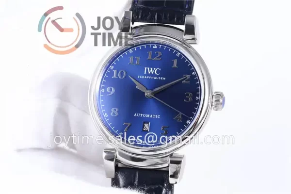 IWC Da Vinci Family MK 1:1 Best Edition SS 40mm Leather Strap A2892