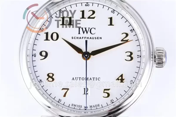 IWC Da Vinci Family MK 1:1 Best Edition SS 40mm Leather Strap A2892