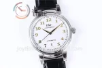 IWC Da Vinci Family MK 1:1 Best Edition SS 40mm Leather Strap A2892