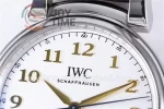 IWC Da Vinci Family MK 1:1 Best Edition SS 40mm Leather Strap A2892