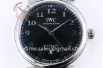 IWC Da Vinci Family MK 1:1 Best Edition SS 40mm Leather Strap A2892