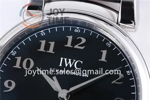 IWC Da Vinci Family MK 1:1 Best Edition SS 40mm Leather Strap A2892