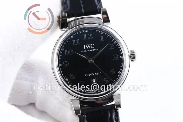 IWC Da Vinci Family MK 1:1 Best Edition SS 40mm Leather Strap A2892