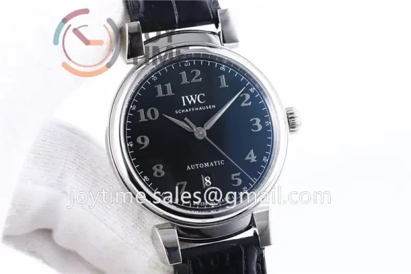 IWC Da Vinci Family MK 1:1 Best Edition SS 40mm Leather Strap A2892