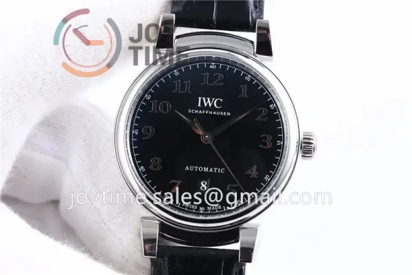 IWC Da Vinci Family MK 1:1 Best Edition SS 40mm Leather Strap A2892