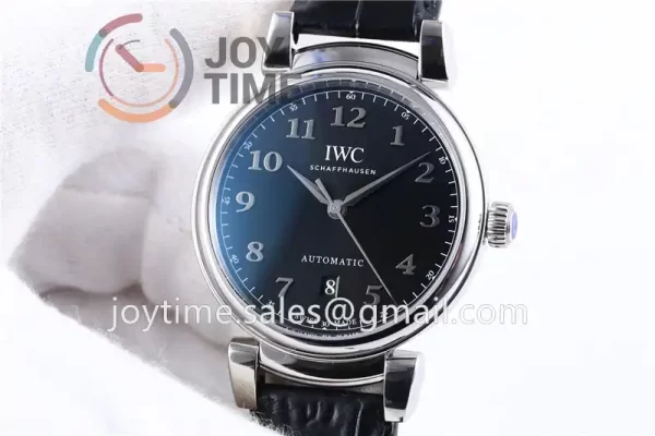 IWC Da Vinci Family MK 1:1 Best Edition SS 40mm Leather Strap A2892