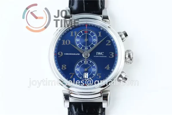 IWC Da Vinci Family Lawrence Sports Charity Foundation ZF 1:1 Best Edition SS 42mm Leather Strap A7750