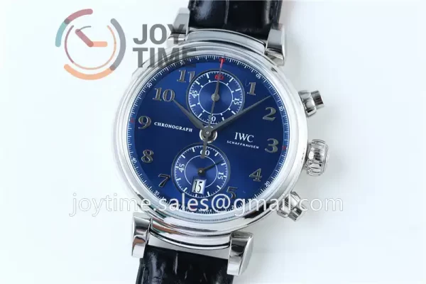 IWC Da Vinci Family Lawrence Sports Charity Foundation ZF 1:1 Best Edition SS 42mm Leather Strap A7750