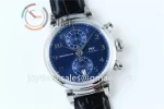 IWC Da Vinci Family Lawrence Sports Charity Foundation ZF 1:1 Best Edition SS 42mm Leather Strap A7750