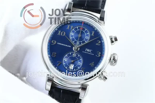 IWC Da Vinci Family Lawrence Sports Charity Foundation ZF 1:1 Best Edition SS 42mm Leather Strap A7750