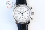 IWC Portuguese Chrono ZF 1:1 Best Edition SS 42mm Leather Strap A89361