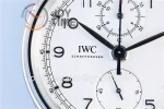 IWC Portuguese Chrono ZF 1:1 Best Edition SS 42mm Leather Strap A89361