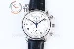 IWC Portuguese Chrono ZF 1:1 Best Edition SS 42mm Leather Strap A89361