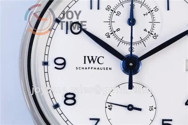 IWC Portuguese Chrono ZF 1:1 Best Edition SS 42mm Leather Strap A89361