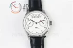 IWC Portuguese Real PR Real Annual Calendar ZF 1:1 Best Edition SS 44mm Leather Strap A52850