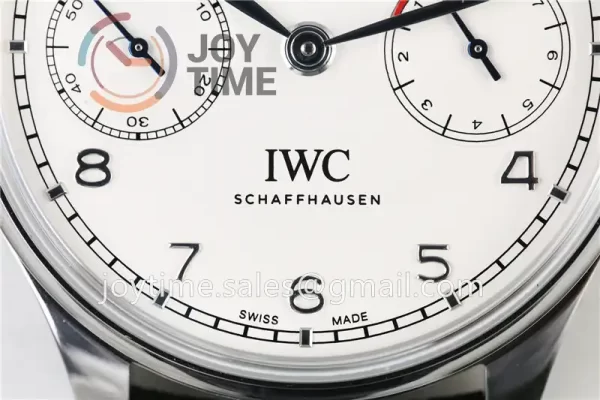 IWC Portuguese Real PR Real Annual Calendar ZF 1:1 Best Edition SS 44mm Leather Strap A52850