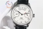 IWC Portuguese Real PR Real Annual Calendar ZF 1:1 Best Edition SS 44mm Leather Strap A52850