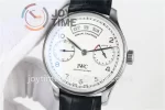 IWC Portuguese Real PR Real Annual Calendar ZF 1:1 Best Edition SS 44mm Leather Strap A52850