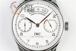 IWC Portuguese Real PR Real Annual Calendar ZF 1:1 Best Edition SS 44mm Leather Strap A52850