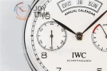 IWC Portuguese Real PR Real Annual Calendar ZF 1:1 Best Edition SS 44mm Leather Strap A52850