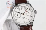 IWC Portuguese Real PR Real Annual Calendar ZF 1:1 Best Edition SS 44mm Leather Strap A52850