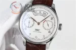 IWC Portuguese Real PR Real Annual Calendar ZF 1:1 Best Edition SS 44mm Leather Strap A52850