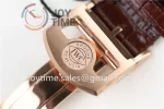 IWC Portuguese Real PR Real Annual Calendar ZF 1:1 Best Edition RG 44mm Leather Strap A52850