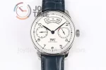 IWC Portuguese Real PR Real Annual Calendar ZF 1:1 Best Edition SS 44mm Leather Strap A52850