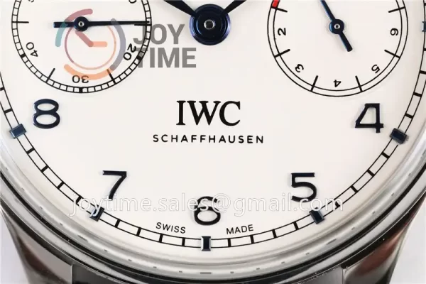 IWC Portuguese Real PR Real Annual Calendar ZF 1:1 Best Edition SS 44mm Leather Strap A52850